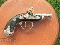 Flint gun lighter