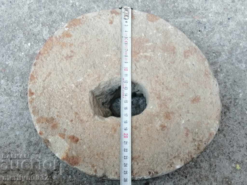 Auction An old stone disc, a casting wheel Auction An old stone disc, a casting wheel