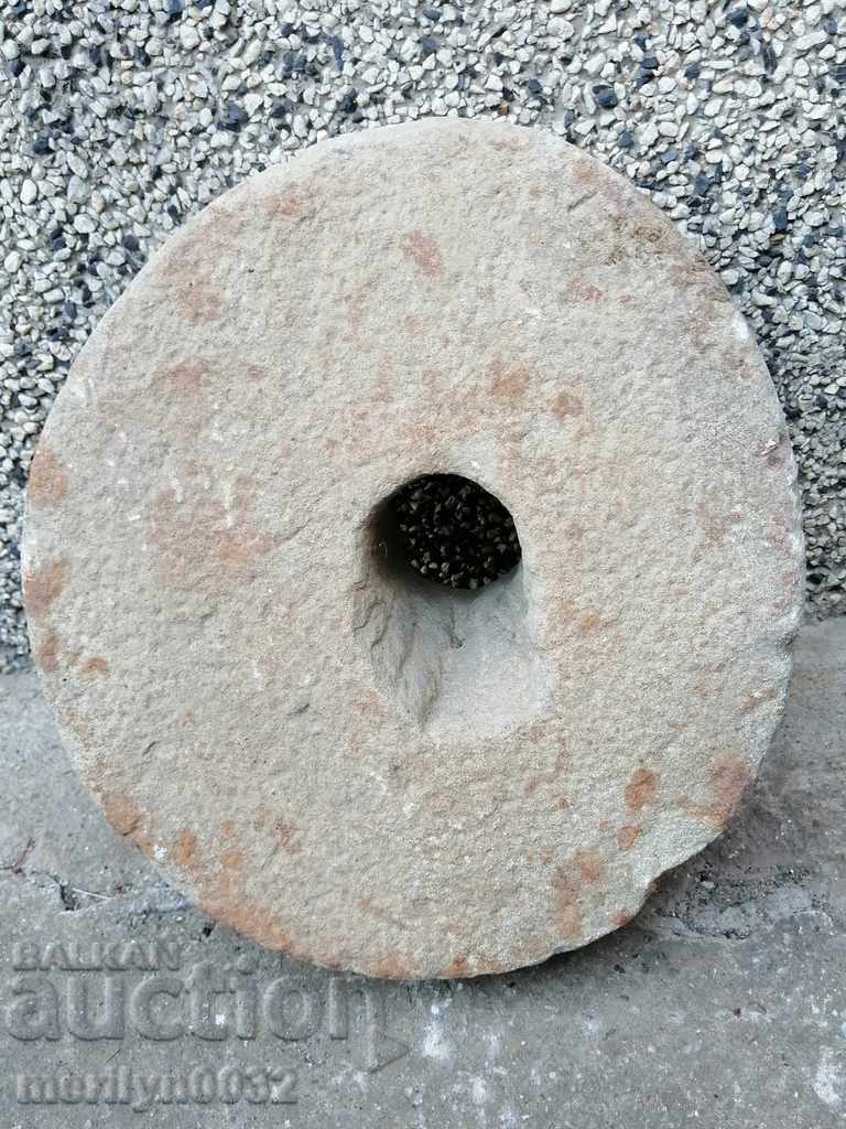 Delivery of An old stone disc, a casting wheel Delivery of An old stone disc, a casting wheel