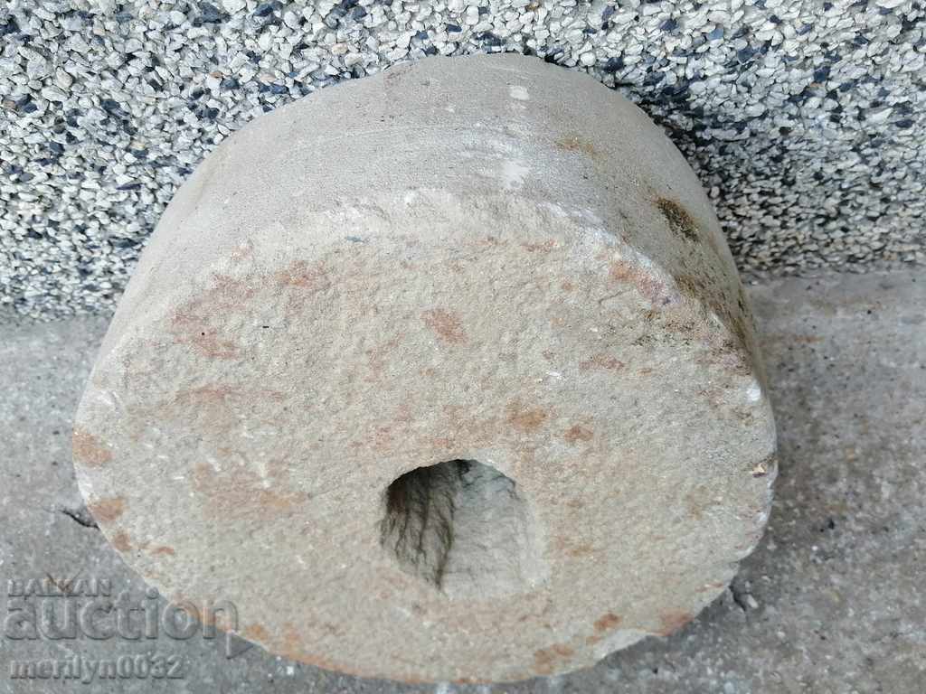 An old stone disc, a casting wheel - 7 An old stone disc, a casting wheel - 7