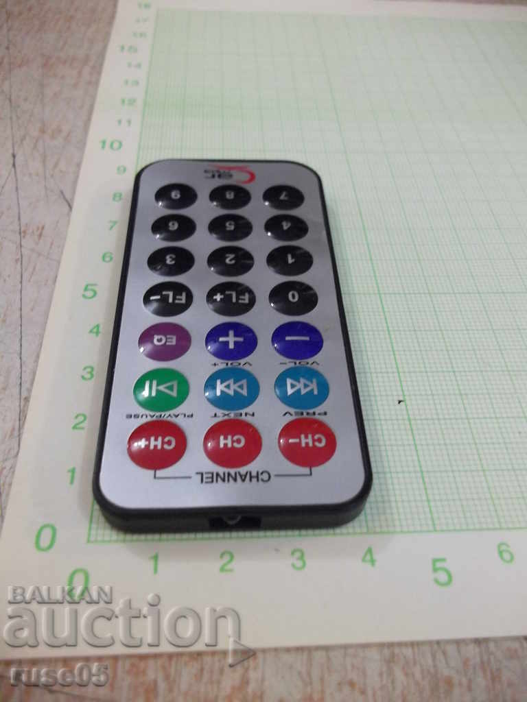 Delivery of Remote "Car - mp 3" working Delivery of Remote "Car - mp 3" working