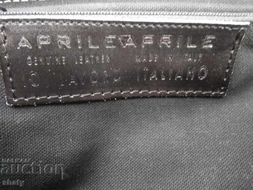 Italian leather women's bag. - 7