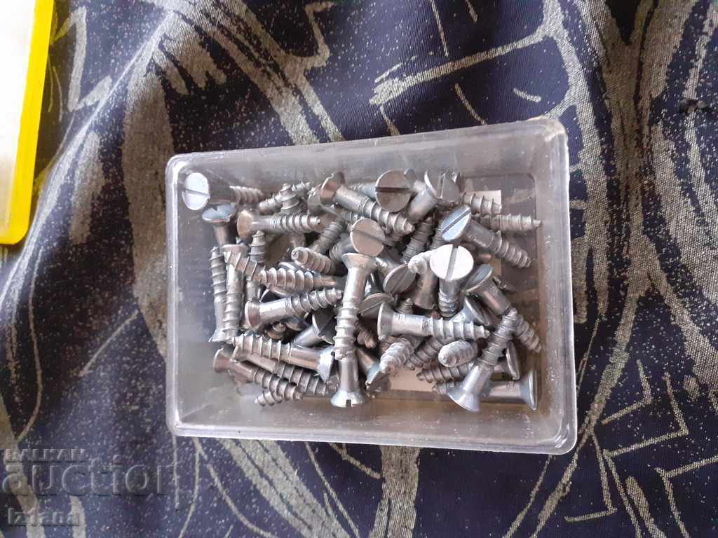 Auction  Old screw, wood screws