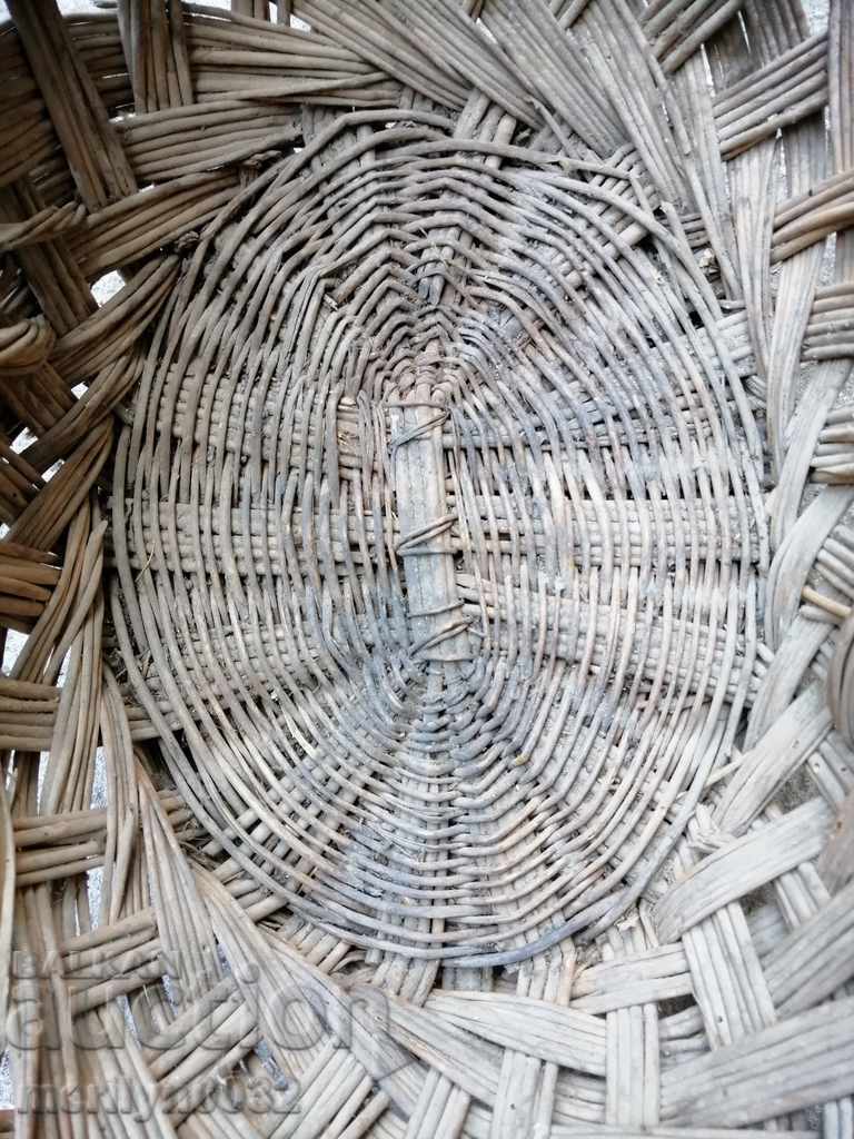 Old wicker basket, wooden, basket, paneer - 5