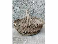 Old wicker basket, wooden, basket, paneer