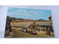 Пощенска картичка Criccieth The Beach 1965