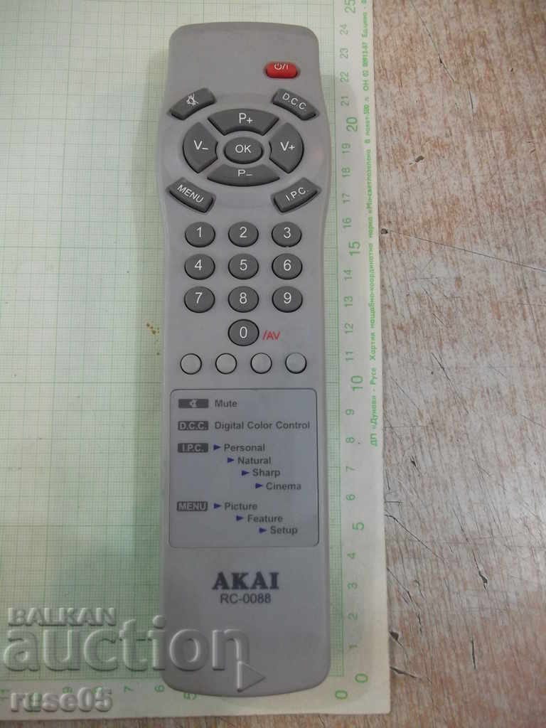 Remote "AKAI" working - 2