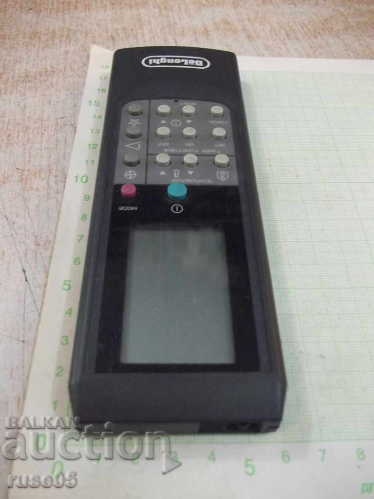 Delivery of Remote "Delonghi" working Delivery of Remote "Delonghi" working