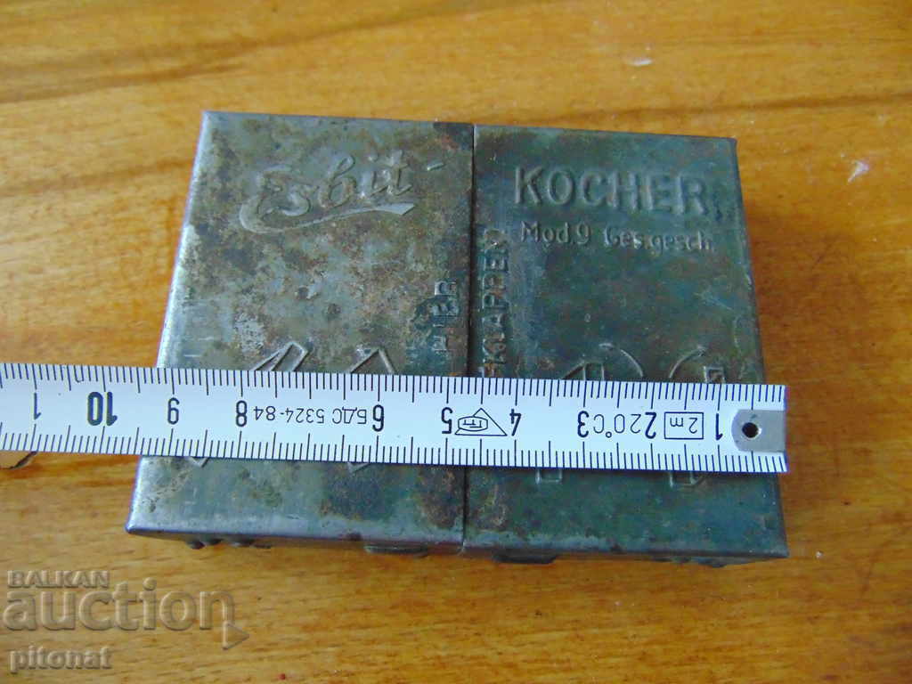 Authentic Wehrmacht Esbit mod 9 solid fuel stove - 6 Authentic Wehrmacht Esbit mod 9 solid fuel stove - 6