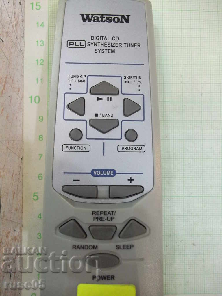 Remote "WatsoN" working with price 5.00 BGN | € 2.56 Remote "WatsoN" working with price 5.00 BGN | € 2.56