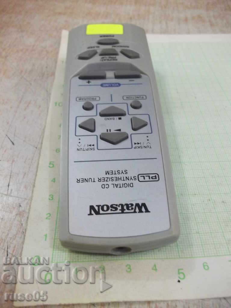 Remote "WatsoN" working - 5 Remote "WatsoN" working - 5