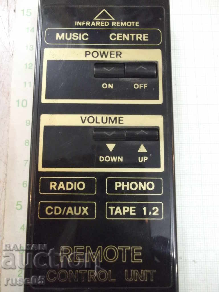 Remote "MUSIC CENTER" working with price 5.00 BGN | € 2.56 Remote "MUSIC CENTER" working with price 5.00 BGN | € 2.56