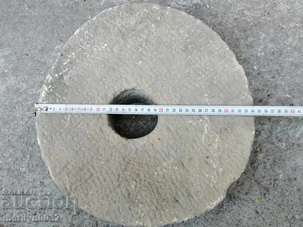 An old stone disc, a casting wheel - 5 An old stone disc, a casting wheel - 5