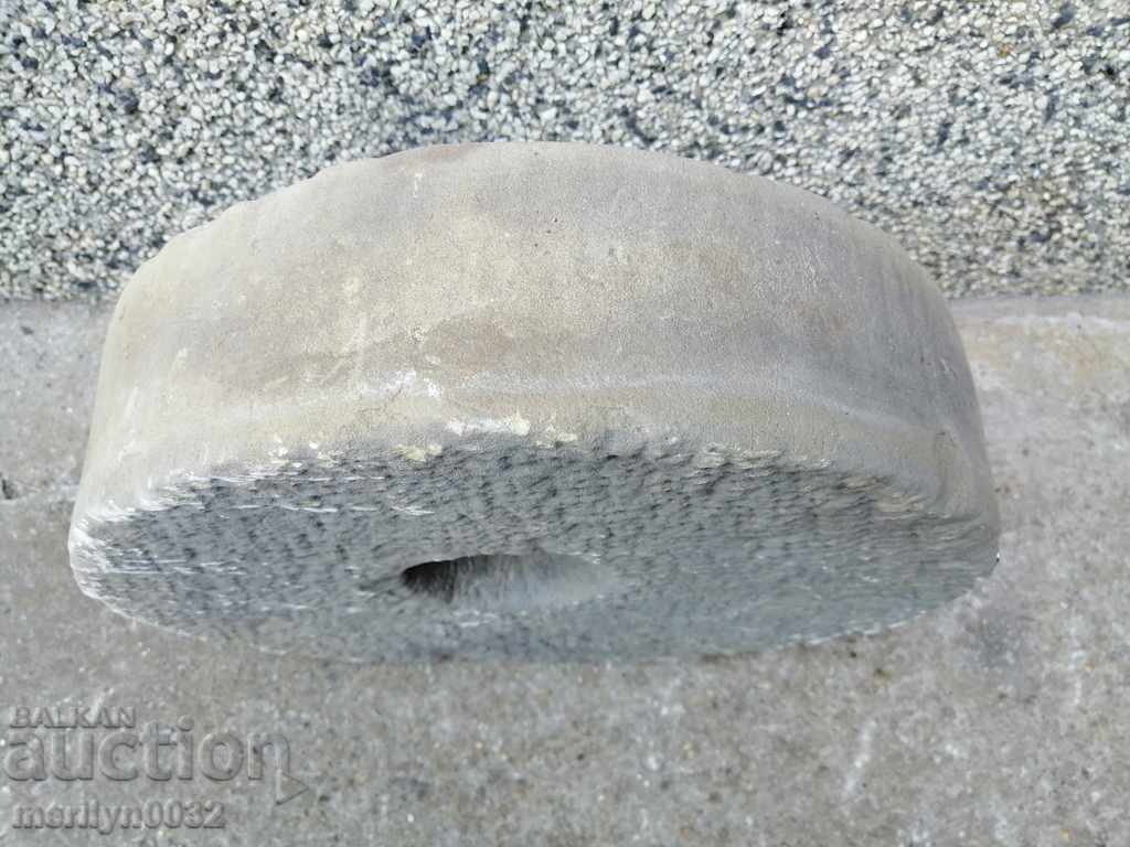 An old stone disc, a casting wheel - 6 An old stone disc, a casting wheel - 6