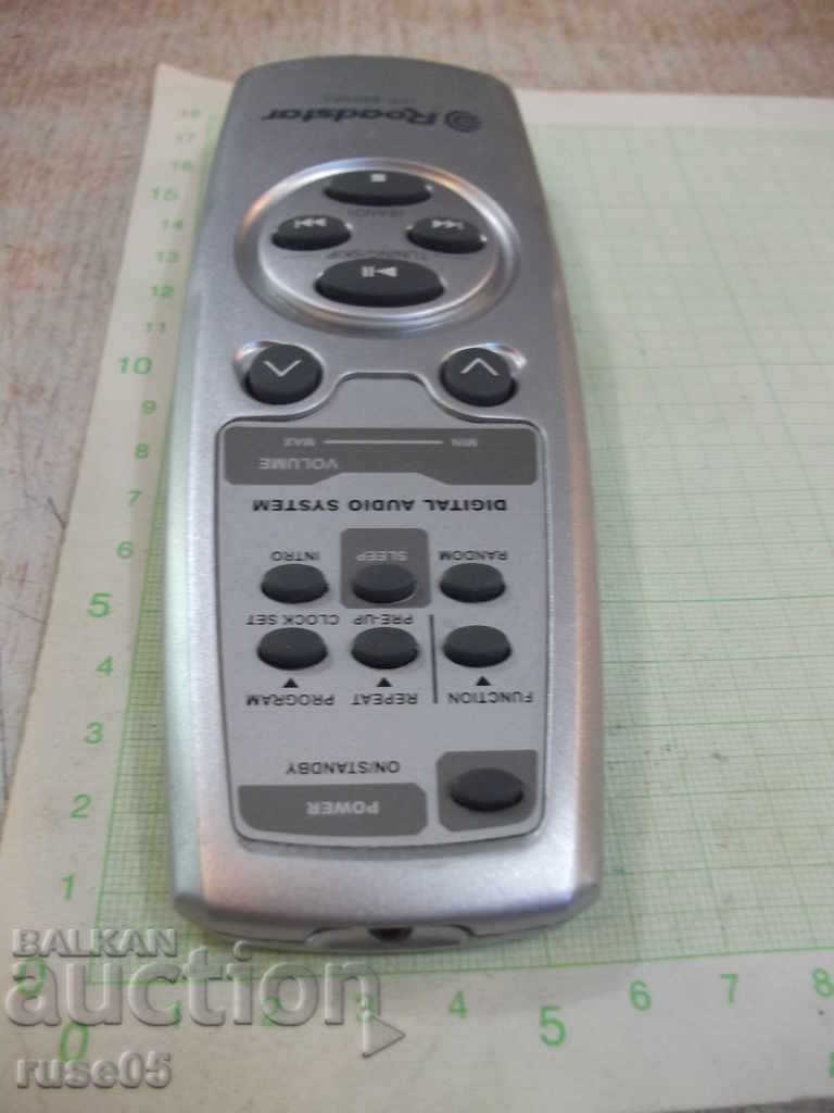 Remote "Roadstar" working - 5 Remote "Roadstar" working - 5