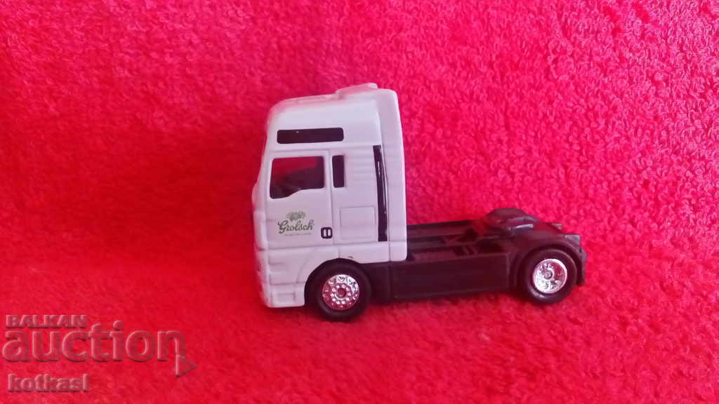 Auction Old toy truck MAN metal plastic Auction Old toy truck MAN metal plastic