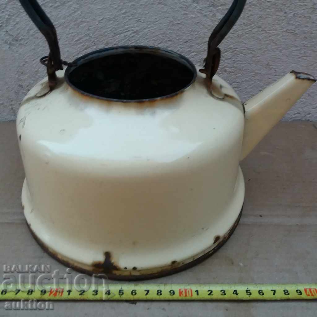 SOC ENAMELED WATER KETTLE with price 3.49 BGN | € 1.78 SOC ENAMELED WATER KETTLE with price 3.49 BGN | € 1.78