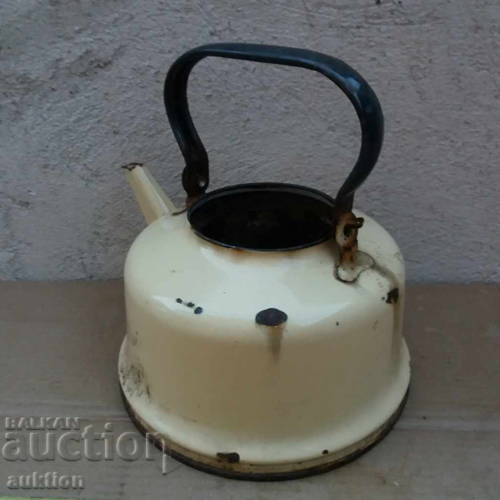 SOC ENAMELED WATER KETTLE - 5 SOC ENAMELED WATER KETTLE - 5