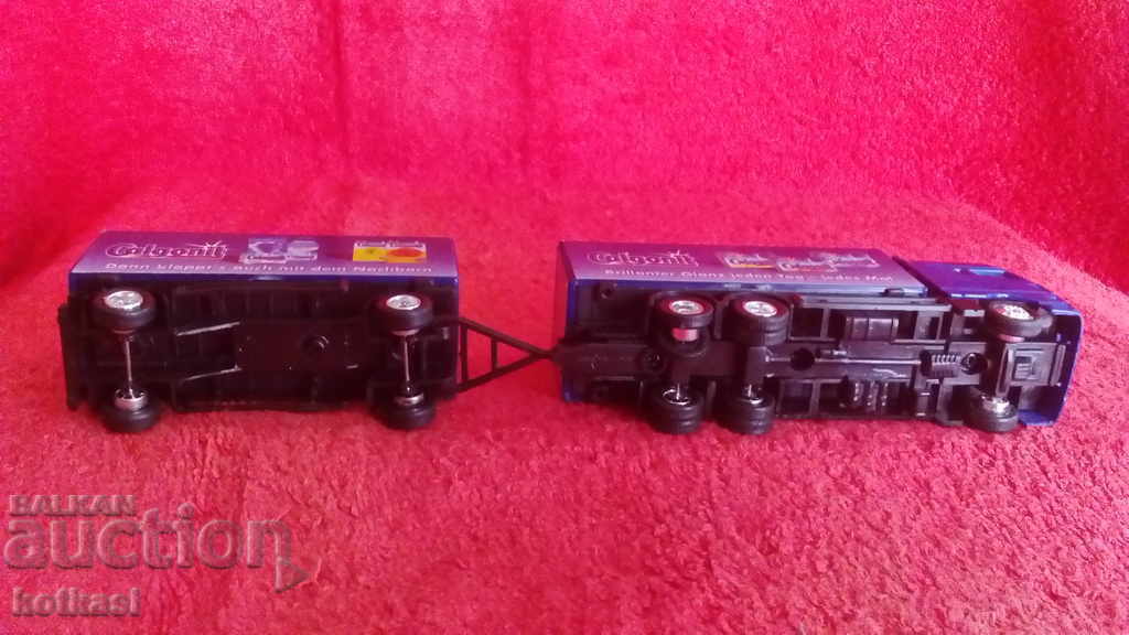 Old Toy Advertising Truck Tire Plastic Metal China - 6 Old Toy Advertising Truck Tire Plastic Metal China - 6