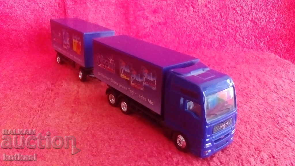 Old Toy Advertising Truck Tire Plastic Metal China - 7 Old Toy Advertising Truck Tire Plastic Metal China - 7