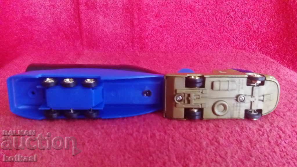 Old Toy Advertising Truck Tire Metal Plastic China - 6 Old Toy Advertising Truck Tire Metal Plastic China - 6