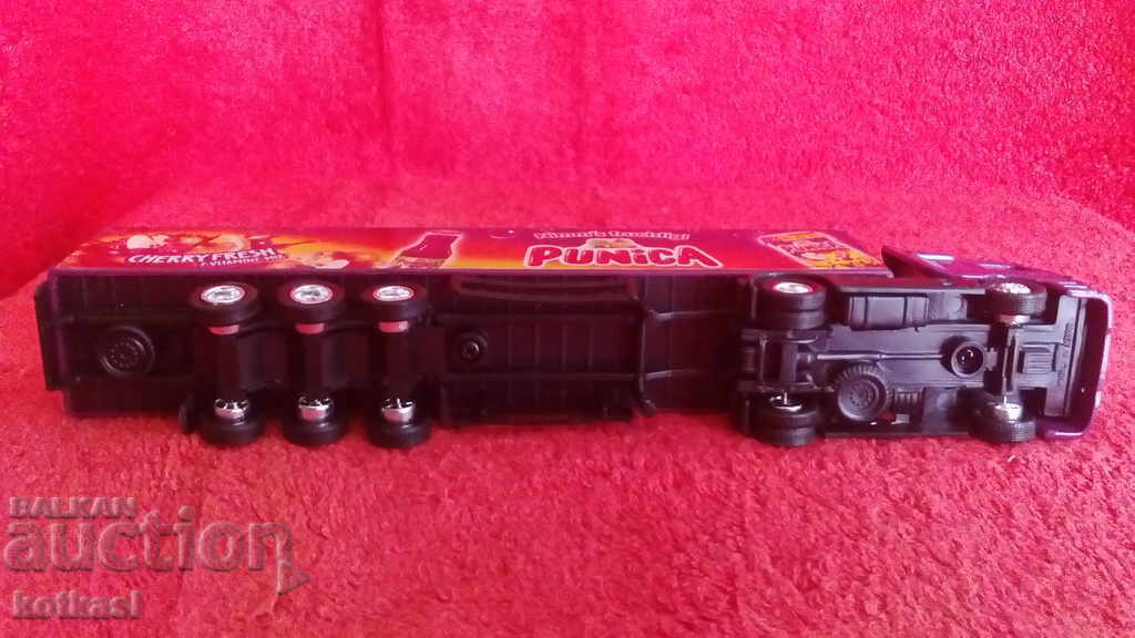 Old Toy Advertising Truck Tire Metal Plastic China - 6 Old Toy Advertising Truck Tire Metal Plastic China - 6