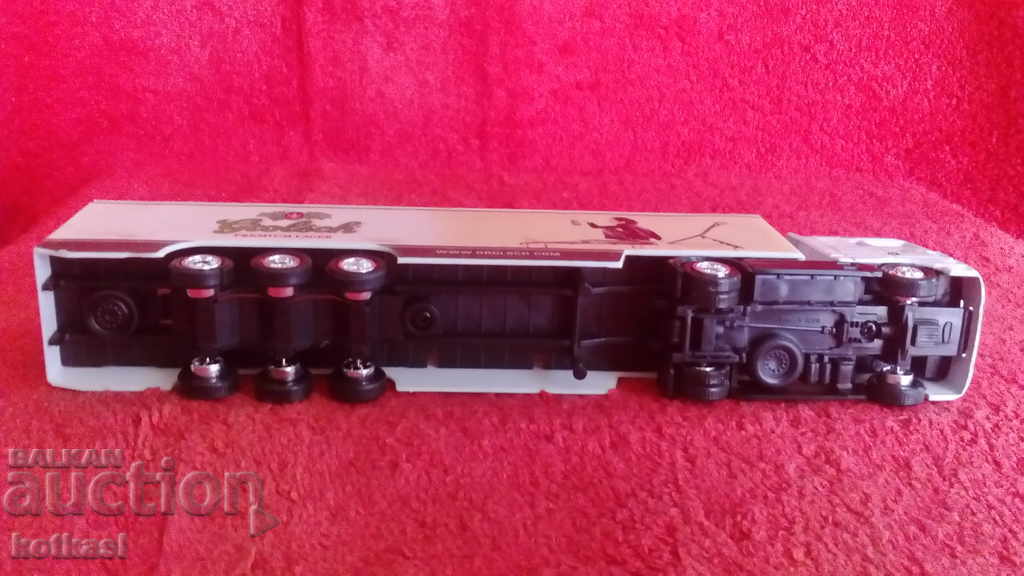 Old Toy Advertising Truck Tire Plastic Metal China - 6 Old Toy Advertising Truck Tire Plastic Metal China - 6