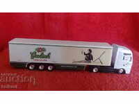 Стара играчка реклама Камион Тир пластмаса метал Китай