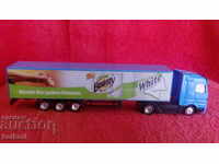 Стара играчка реклама Камион Тир метал пластмаса Китай