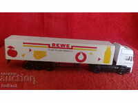 Стара играчка реклама Камион Тир пластмаса метал Китай