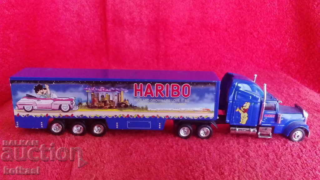 Old Toy Advertising Truck Tire Metal Plastic China