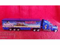 Стара играчка реклама Камион Тир метал пластмаса Китай