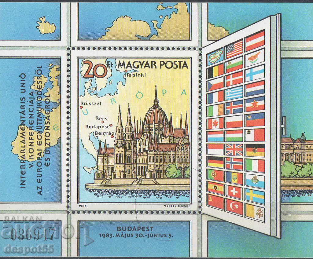 1983. Унгария. Конференция за сигурност в Европа. Блок.