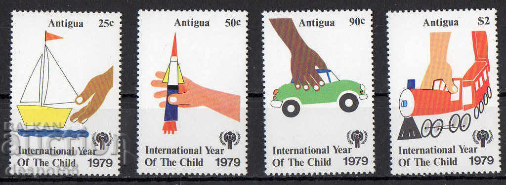 1979. Антигуа. Международна година на детето.
