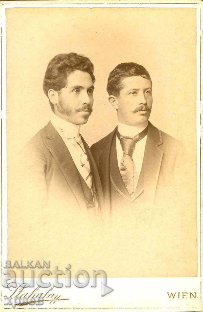 FOTO VECHE - CARTON - VIENA - AUSTRIA - 1642