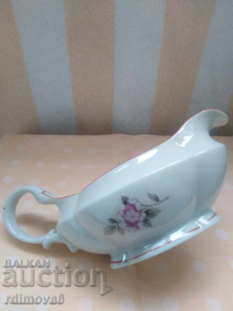 Licitație SET RETRO FARURUIȚĂ DE PORȚELAN + 2 PLĂCURI