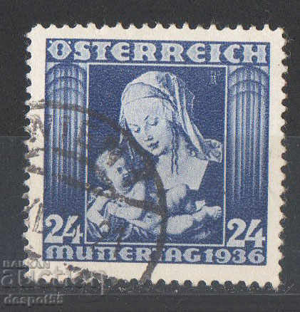 1936. Austria. Ziua Mamei.