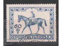 1947. Austria. Horses - Vienna Derby.