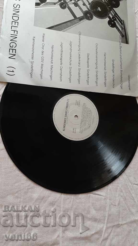 Auction Gramophone record Ringing bells DDR Auction Gramophone record Ringing bells DDR
