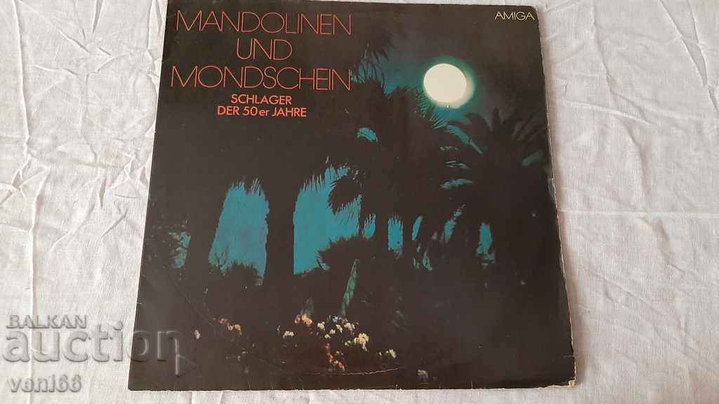 Înregistrare de gramofon Mandolini și clar de lună DDR