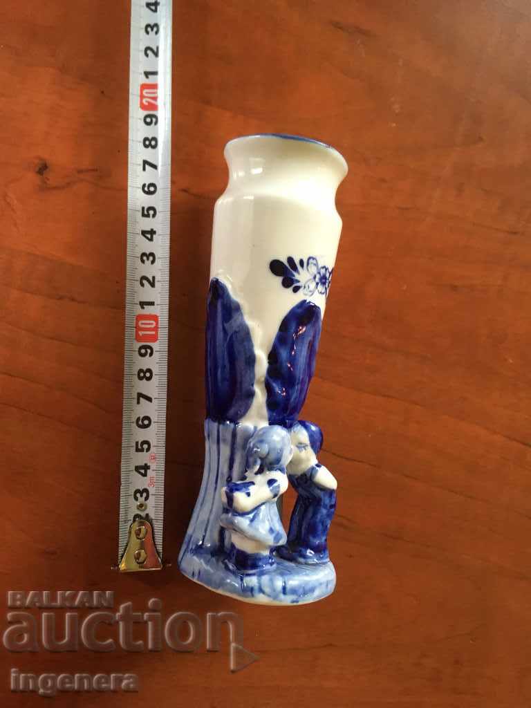 VASE STATUETE PORCELAIN LOVE WONDERFUL - 6