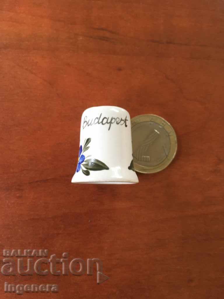 Auction Thimble porcelain Auction Thimble porcelain