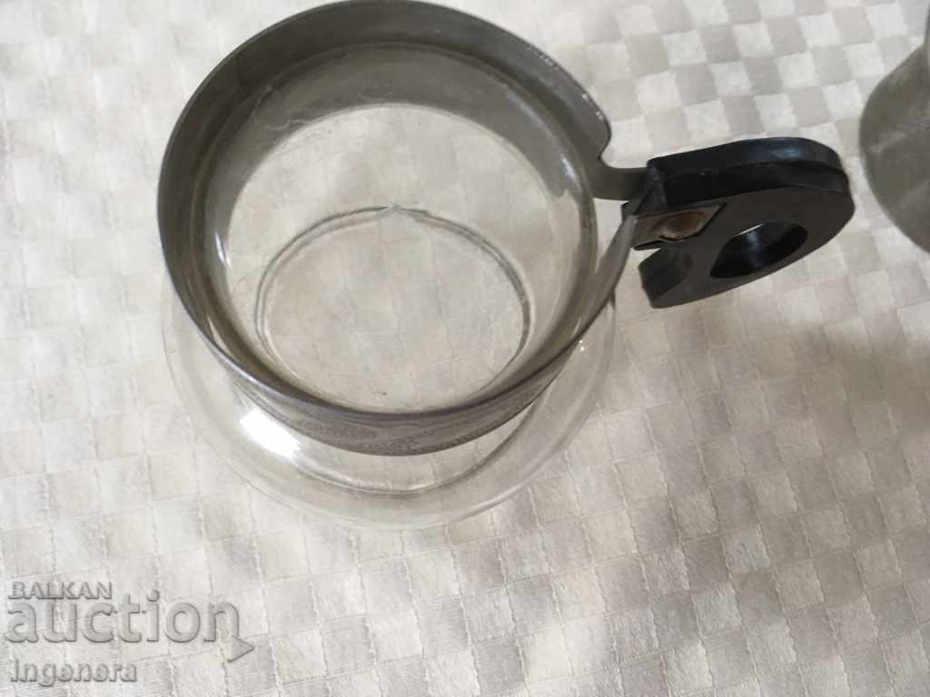 Auction CUPED WITH GLASSES-METAL-5 PCS Auction CUPED WITH GLASSES-METAL-5 PCS