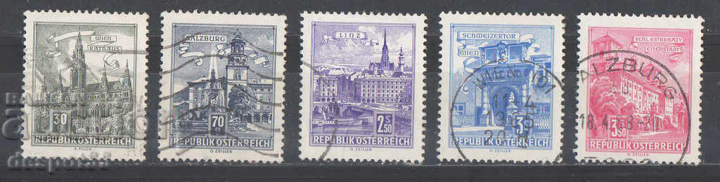 1962. Αυστρία. Αρχιτεκτονικά μνημεία στην Αυστρία.