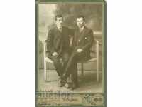 OLD PHOTO - CARDBOARD - H. HERSHKOVICH - PLOVDIV - 2425