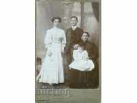 FOTO VECHE - CARTON - S. POPOV - SOFIA - 2431