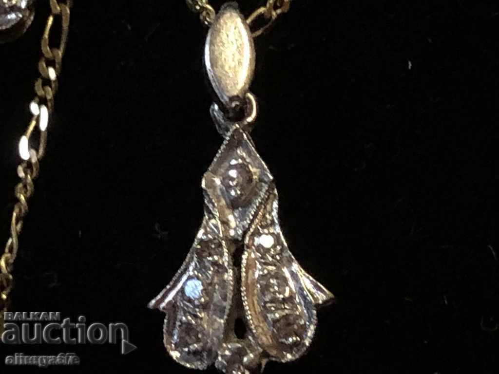 Cercei cu diamante din platină Cercei cu diamante din platină - 5