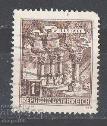 1970. Австрия. Архитектурни паметници в Австрия.