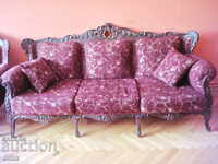 Τριθέσιος καναπές Antique Louis 15