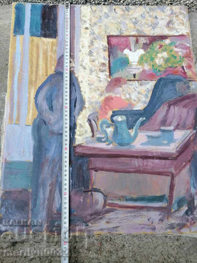 Licitație Pictură veche, ulei, vopsele în ulei, pictură 58/48 cm Licitație Pictură veche, ulei, vopsele în ulei, pictură 58/48 cm